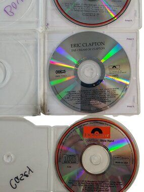 Eric Clapton 3-CD Starter Collection Set